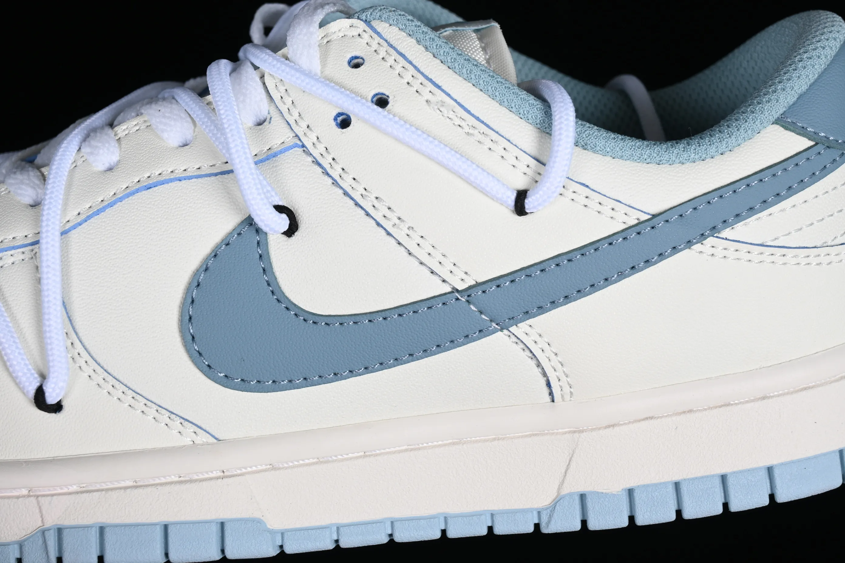 All Categories Nk SB Dunk Series Nk SB Dunk Low Low-top Sneakers Nk Dunk Low Summer Feeling Sea Salt Milk Ice Customized Deconstructed Strap Casual Sneakers DD1503-123